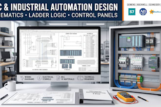 design plc control panel wiring diagram and electrical drawings