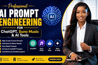 write ai prompt engineering for chatgpt, suno music and ai tools