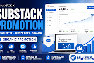 substack promotion substack newsletter substack growth substack subscribers
