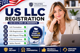 register US llc, ein, boi report for US and non US residents