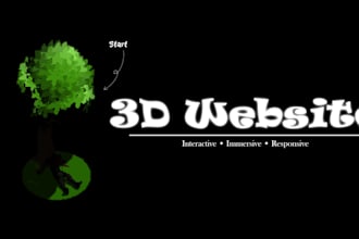 build a stunning interactive 3d website