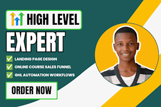 be your gohighlevel sales funnel expert, gohighlevel course, ghl automation