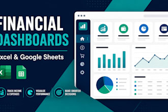 build a financial dashboard and cash flow tracker in excel or google shee