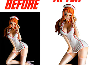 do photo edithing, background remove, for your bussines