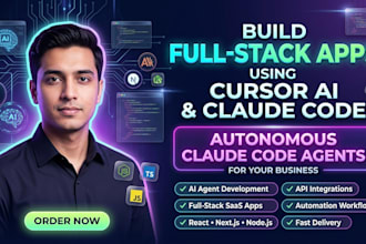 full stack apps using cursor ai and claude code autonomous claude code agents