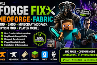 fabric mod neoforge  gmod minecraft modpack skyrim mod playermodel fnaf mod