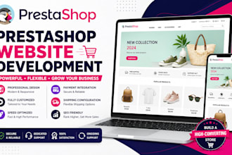 develop prestashop website and seo, migrate prestashop, fix upgrade prestashop