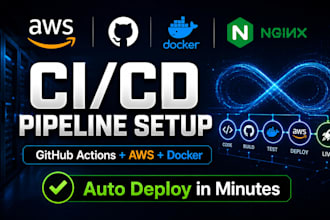 setup cicd pipeline for automatic AWS deployment