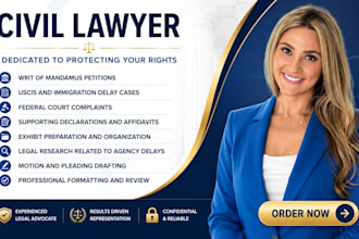 review and improve your existing writ of mandamus petition for immigration case
