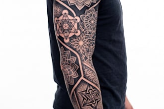 create ai custom tattoo for your body