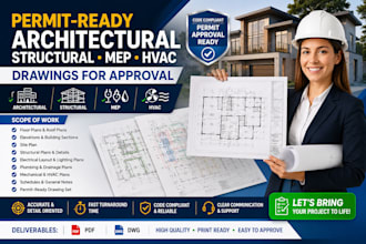 architectural drawing, floor plan, mep, city permit, architectural, USA, canada