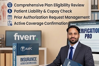 do insurance verification, benefits verification, and prior authorization