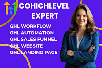 ghl automation, ghl website design, ghl landing page, ghl whitelabel