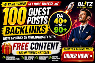 write and build high da guest post backlinks with SEO guest posting service