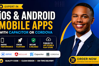 convert lovable base44 app to ios android using capacitor to app store playstore