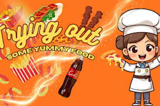design attractive bakery flyers, cake menus, and food poster