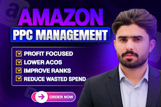 be your amazon PPC expert for ads management and acos optimization