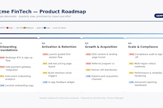 create your product roadmap, prd and 0 to 1 launch strategy