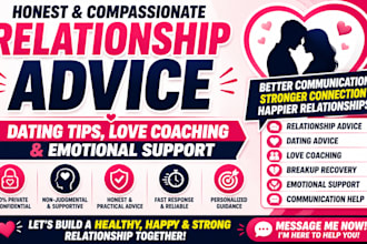 give honest relationship advice dating tips love coaching and support