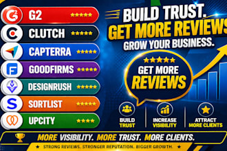 manage g2, gmb and clutch online reputation