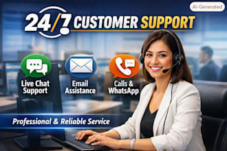 provide customer support for your business calls, chat and email