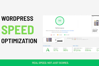manually optimize wordpress speed, fix core web vitals and improve gtmetrix