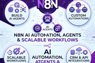 build n8n ai automation, ai agents and scalable workflows