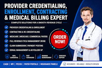 do provider credentialing, enrollment, contracting and medical billing
