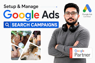 setup google ads search campaigns for more bookings and appointments
