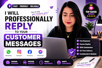 reply to your customer messages on whatsapp instagram and facebook