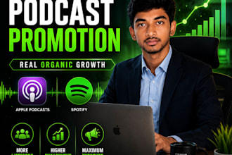 promote your podcast on spotify and apple podcasts