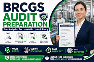 prepare your facility for brcgs food safety audit and certification