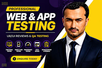 test and review your website or app UX