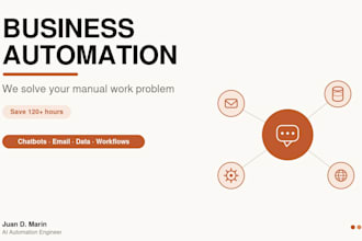 build automations for your business processes