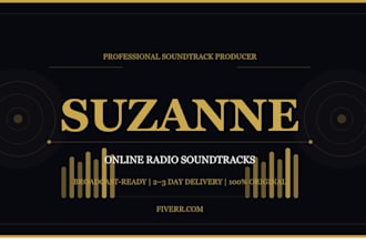 produce professional sound track for your online radio