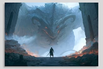 create fantasy custom illustrations