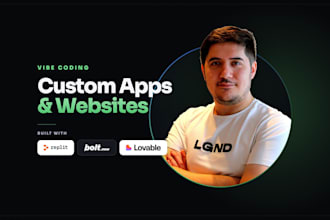vibe code your custom app or business website