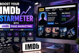 promote imdb page starmeter with imdb movie promotion organically