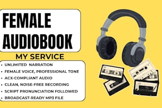 be your female audiobook for acx standard