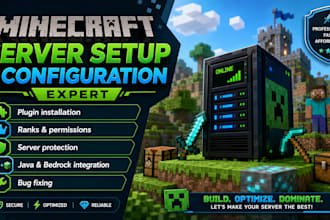 setup and configure your minecraft server