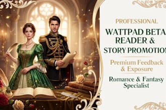promote, read, interact on your wattpad story, romance fantasy, dark romance