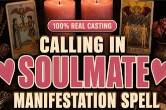 cast powerful soulmate manifestation love spell for true love and divine partner