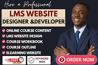 create course content on talentlms, learnworld, graphy, moodle and wordpress lms