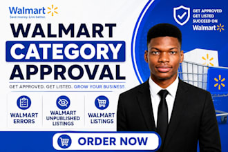 help get your walmart category approval 100 percent guarantee