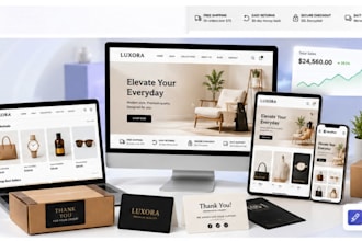 build or redesign a premium shopify store for your ecommerce brand