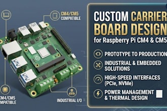 design custom raspberry pi cm4 cm5 carrier board for industrial applications