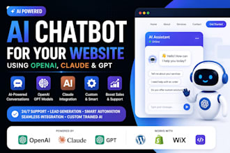 do custom ai chatbot development, ai website chatbot, ai assistant, whatsapp