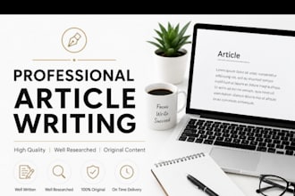 write high quality articles