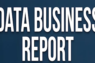 provide the best business data report
