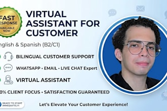 provide professional bilingual customer support service